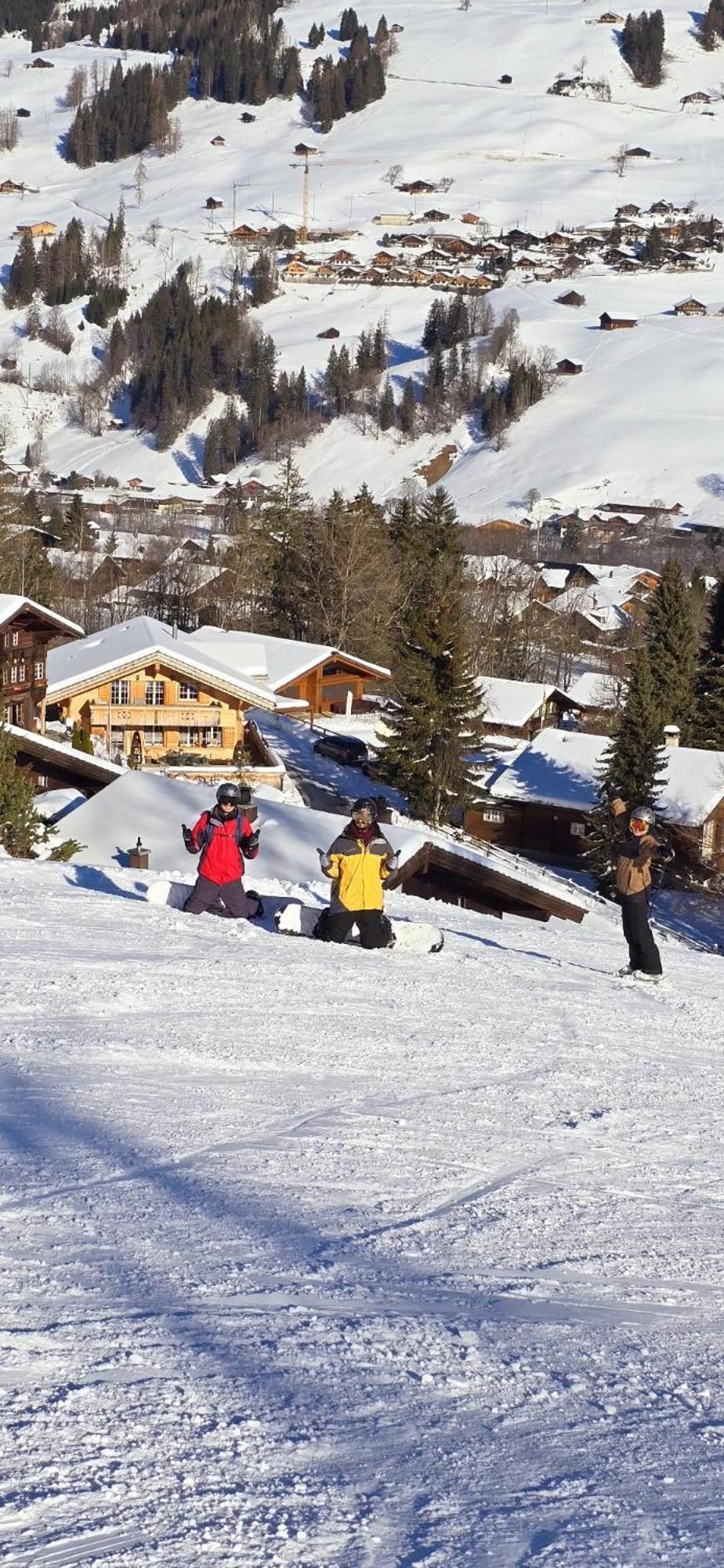 Large Deluxe Studio For 2 - Chalet Lovo Lenk Exterior foto